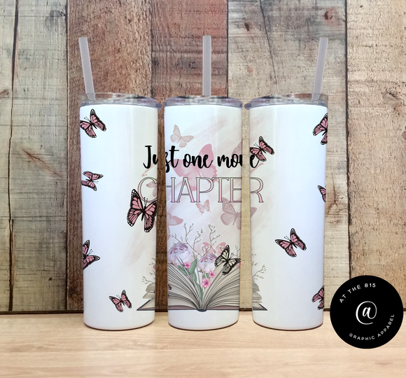 One More Chapter Graphic Tumbler