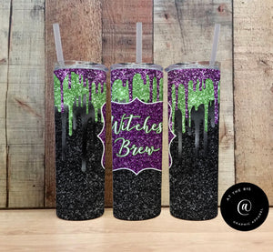 Witches Brew Graphic Tumbler